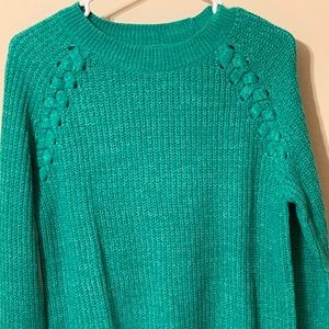 Green sweater